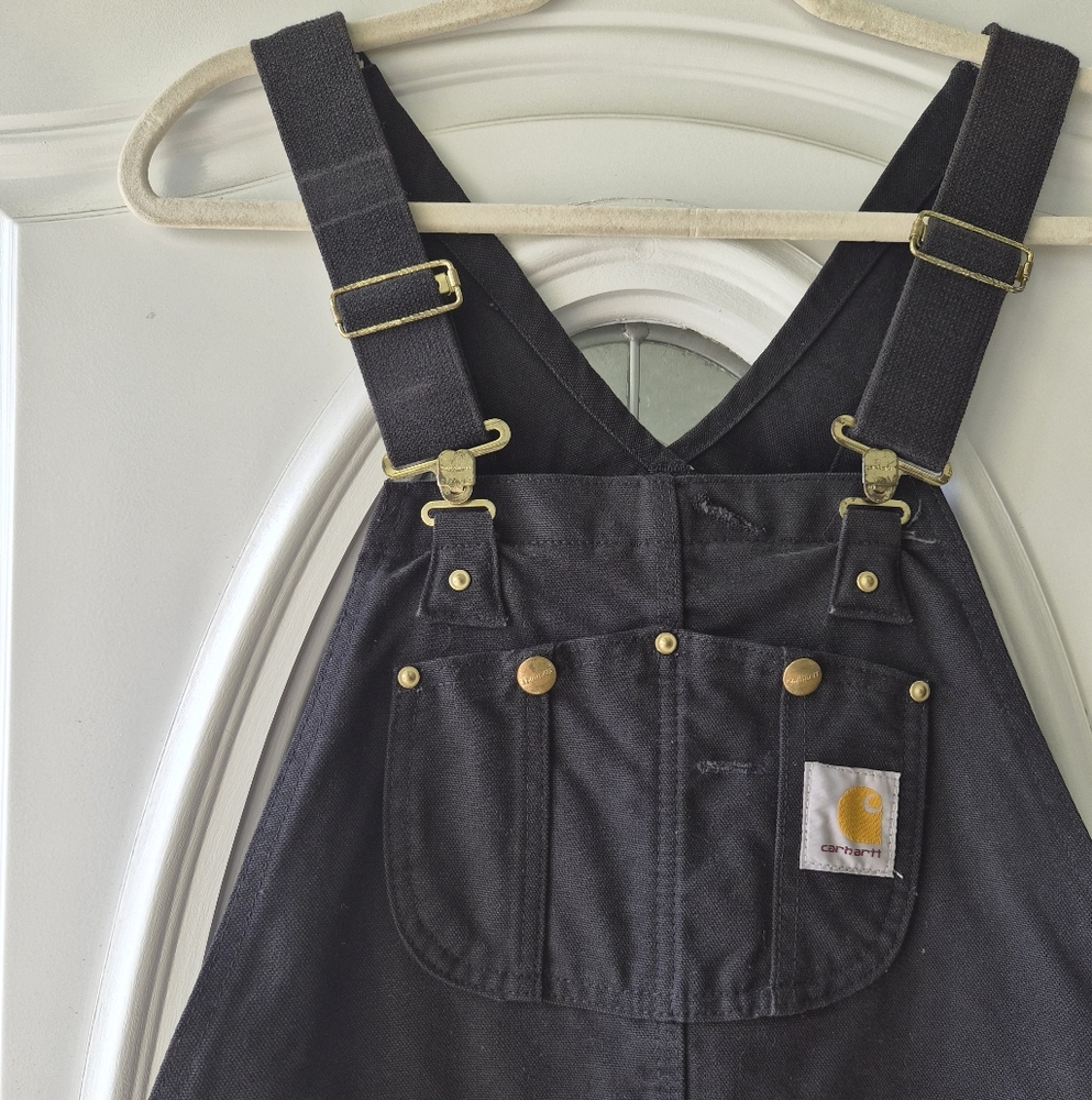 Black Carhartt Overalls